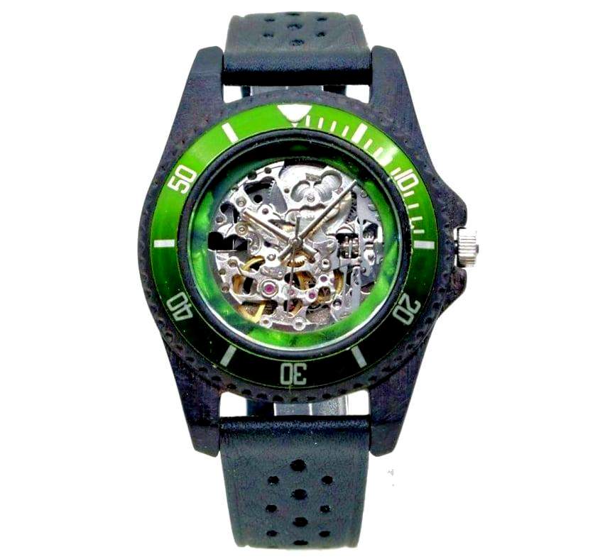Skeleton_Ebony_Watch_Miyota_Handmade_Leather_Strap