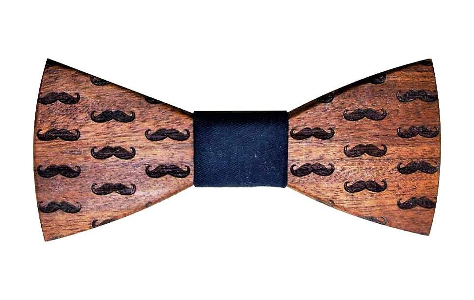 Wooden_Bow_Tie_Sapele_Engrave_Gentelman