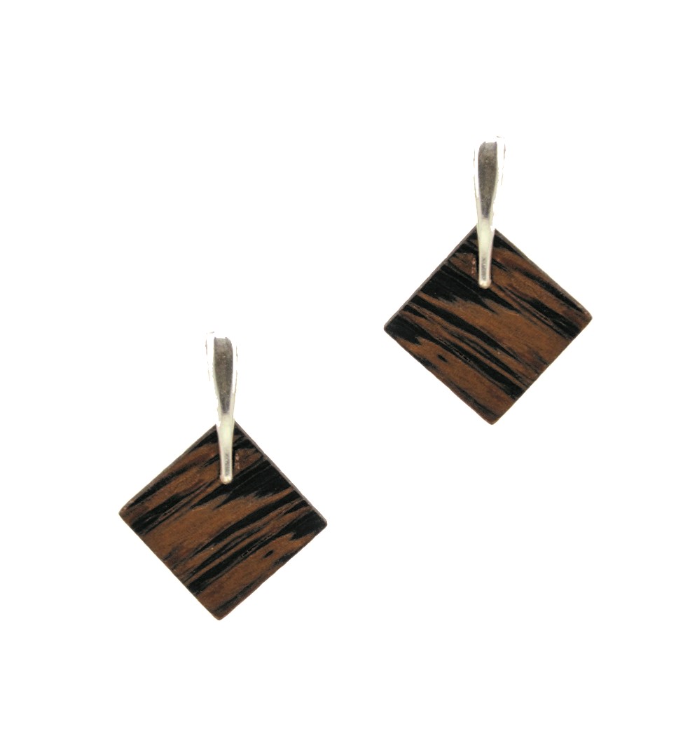 Σκουλαρίκια Little Rho in Wenge