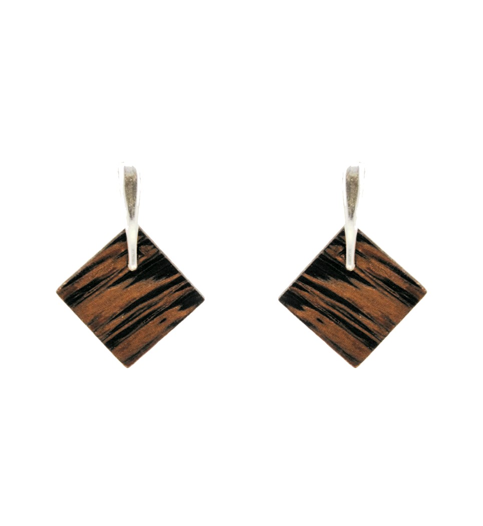 Σκουλαρίκια Little Rho in Wenge