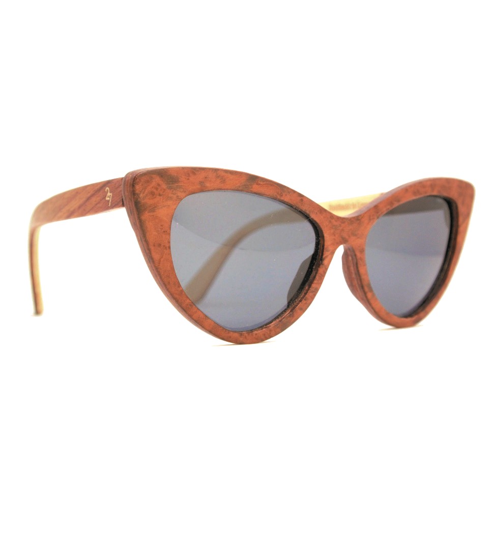 Ξύλινα Γυαλιά Rita in Burl