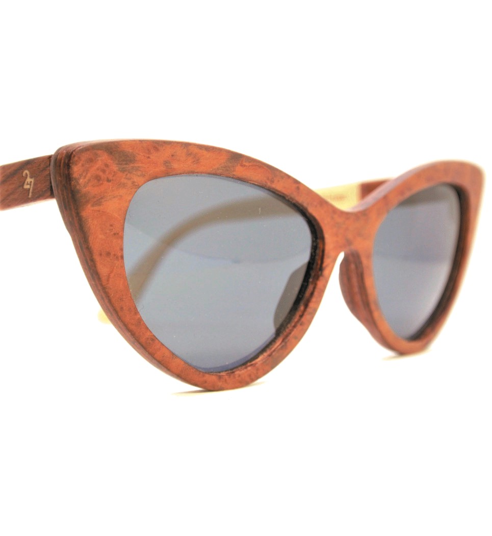 Ξύλινα Γυαλιά Rita in Burl