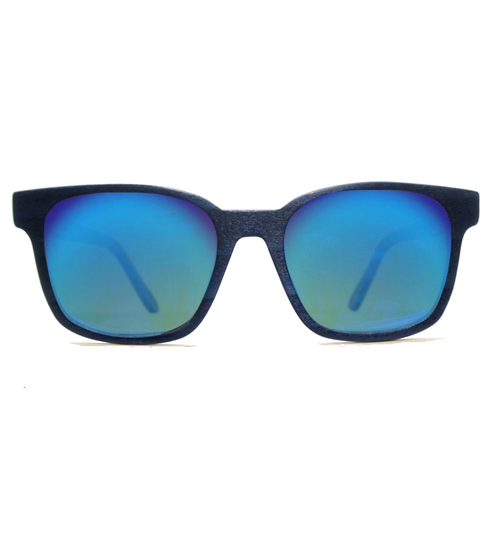 Ξύλινα Γυαλιά Clark in Blue Tulip