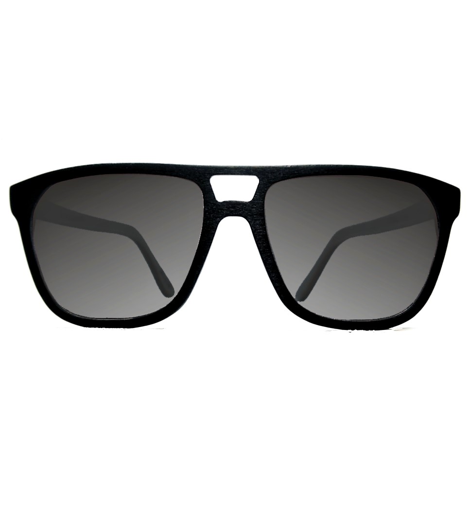 Ξύλινα Γυαλιά Justin in Black Tulip
