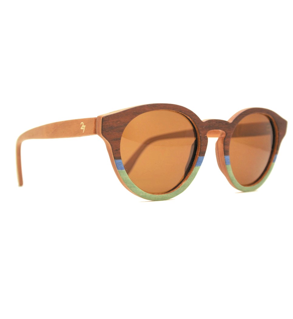 Ξύλινα Γυαλιά Joe in Rosewood and Colors