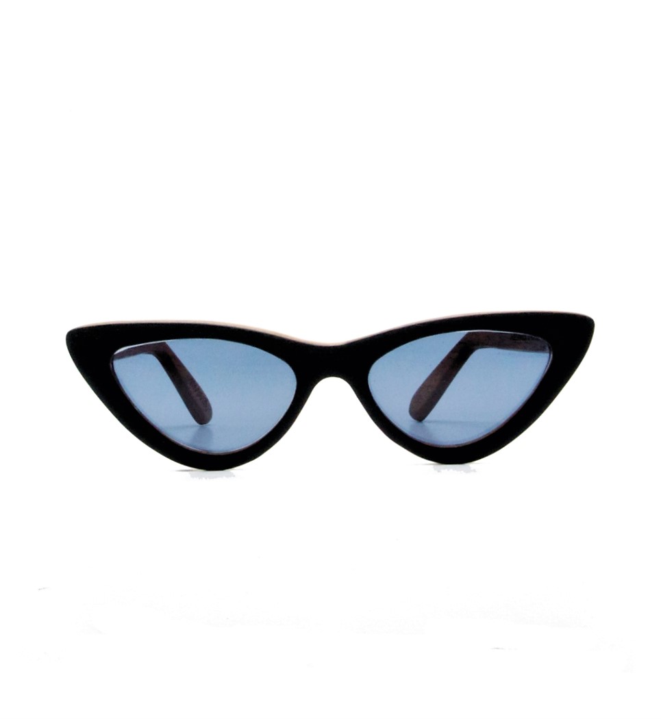 Ξύλινα Γυαλιά Lolita in Black Tulip