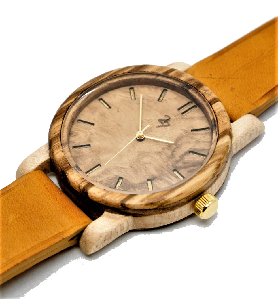 Roundy42 in Maple and Zebrano